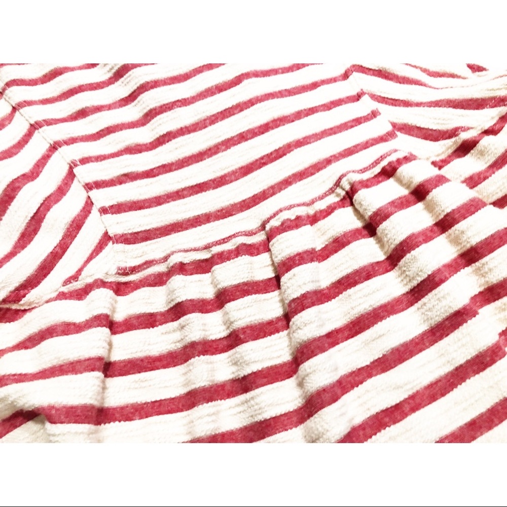 Free People Striped Peplum Jacket - Picture 8 of 10